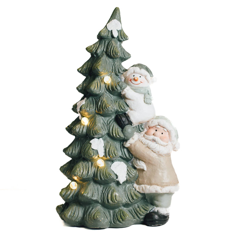 Mistletoe Santa Helper with LED Lights — Christmas, Holiday Decorations