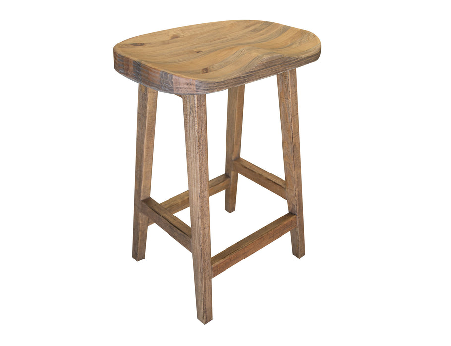 Tulum - 24" Stool - Golden Brown