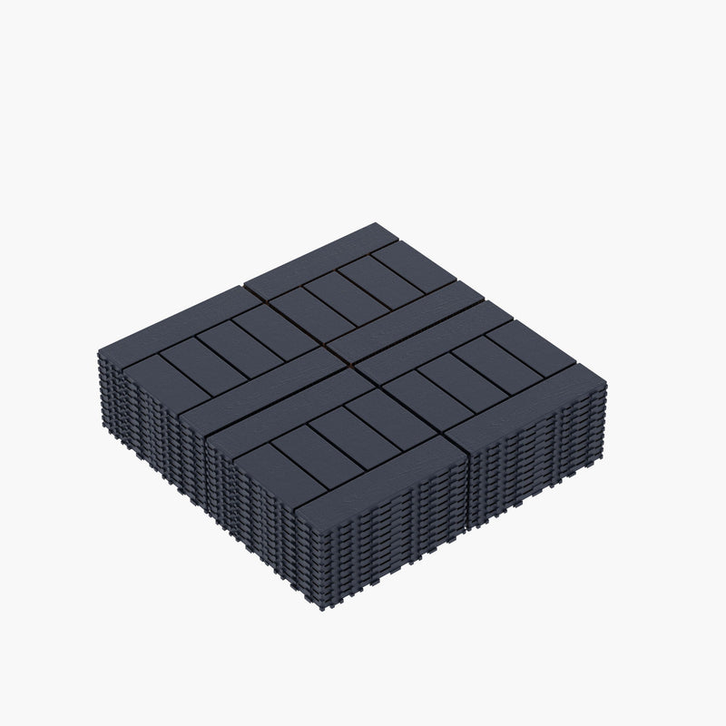 H Style Diy Module Interlocking Patio Deck Tiles