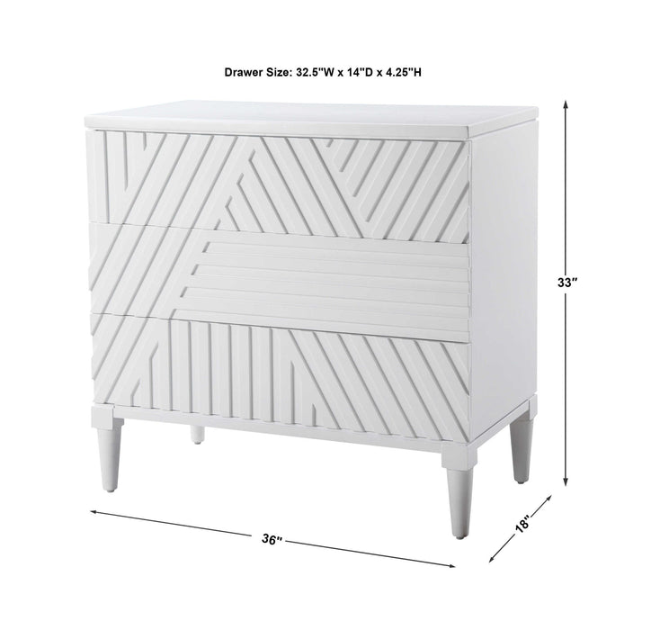 Colby - Drawer Chest - White