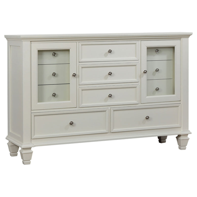 Dennis - 11 Drawer Dresser - Cream White