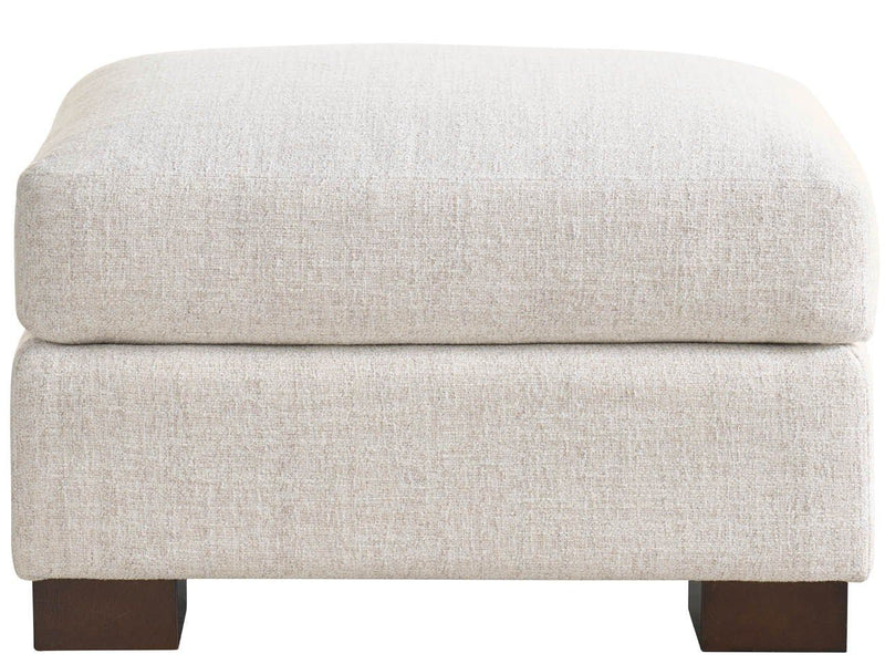 Brooklyn - Ottoman - Pearl Silver
