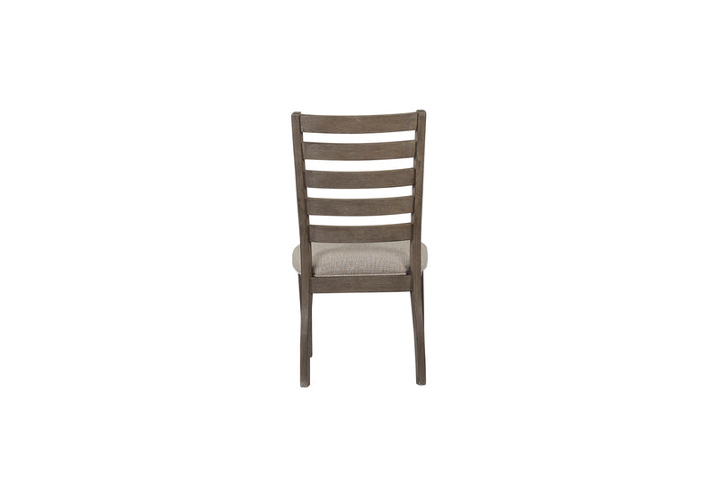 Will Dining - Side Chair (Set of 2) - Gray / Brown
