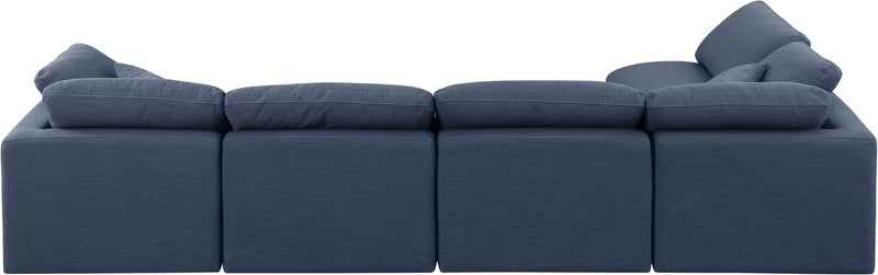 Indulge - Linen 5 Piece Modular Sectional