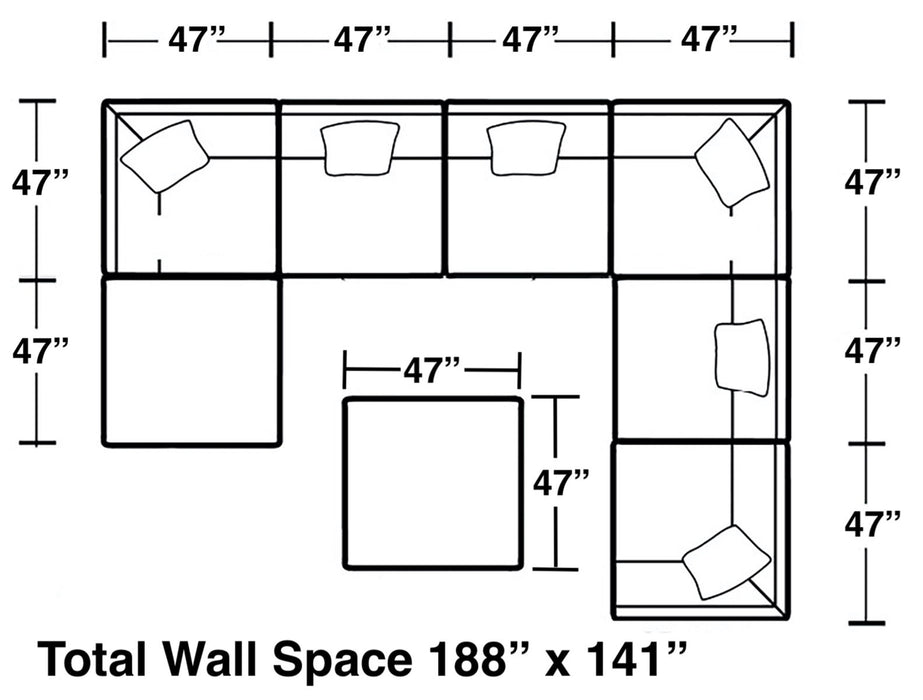 Posh - Sectional Set