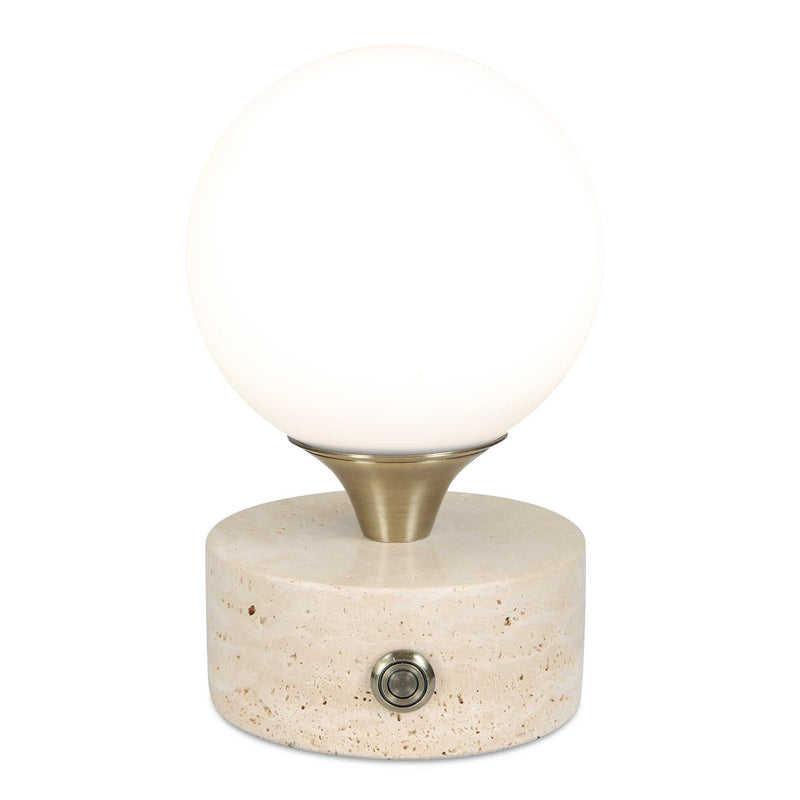 Abril - Rechargeable LED Accent Lamp - Brass,Gold