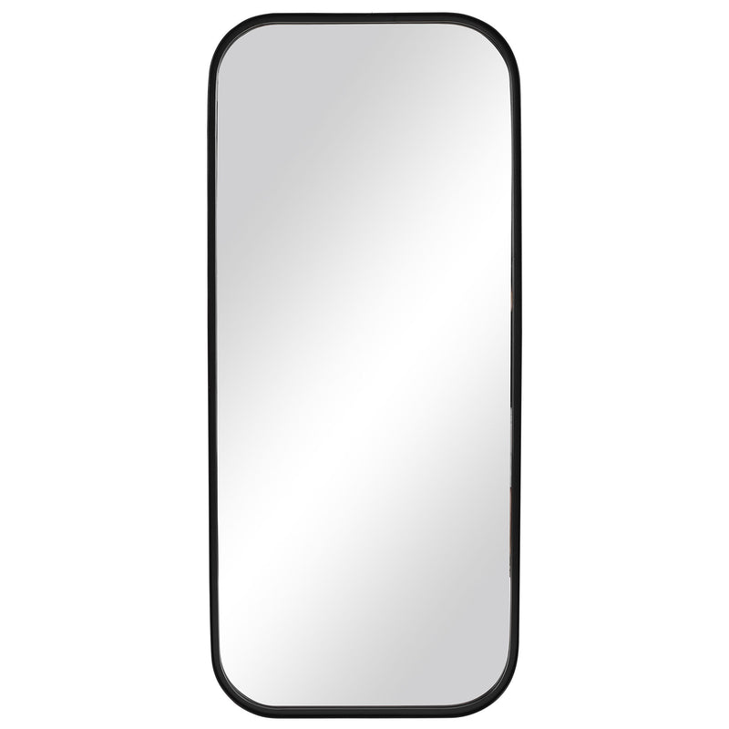 Concord - Tall Iron Mirror - Black