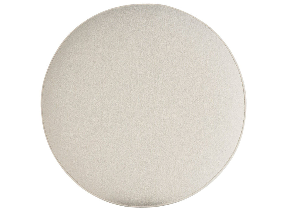 U Choose - 42" Round Ottoman - White