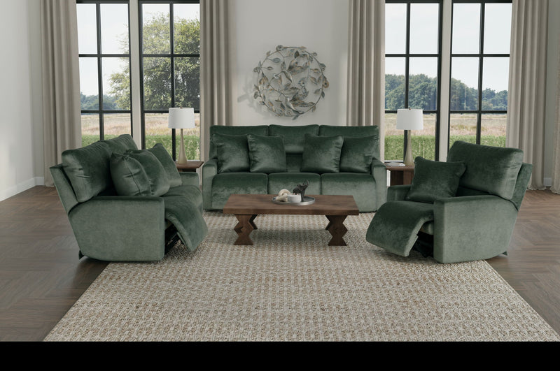 Rayton - Power Reclining Loveseat With Zero Gravity - Pine