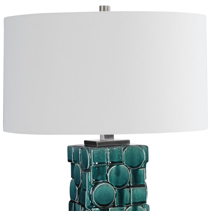 Geometry - Table Lamp - Green