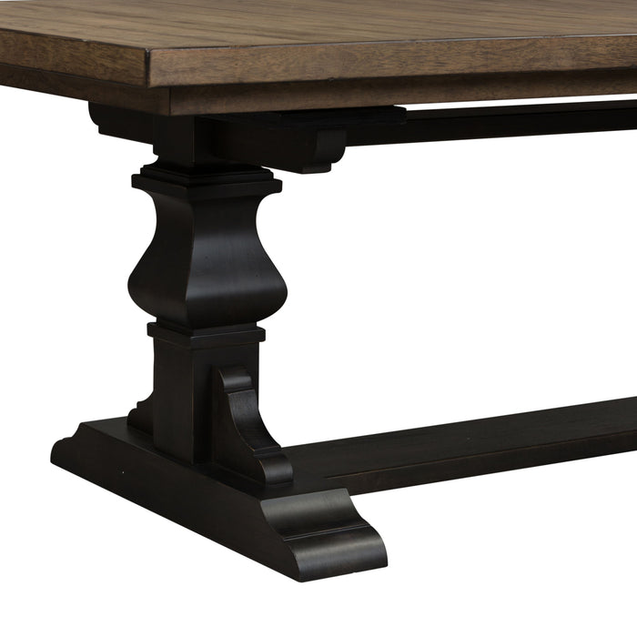 Harvest Home - Trestle Table - Black