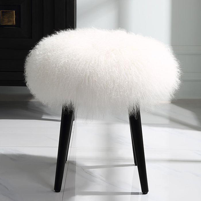 Wooly - Sheepskin Accent Stool