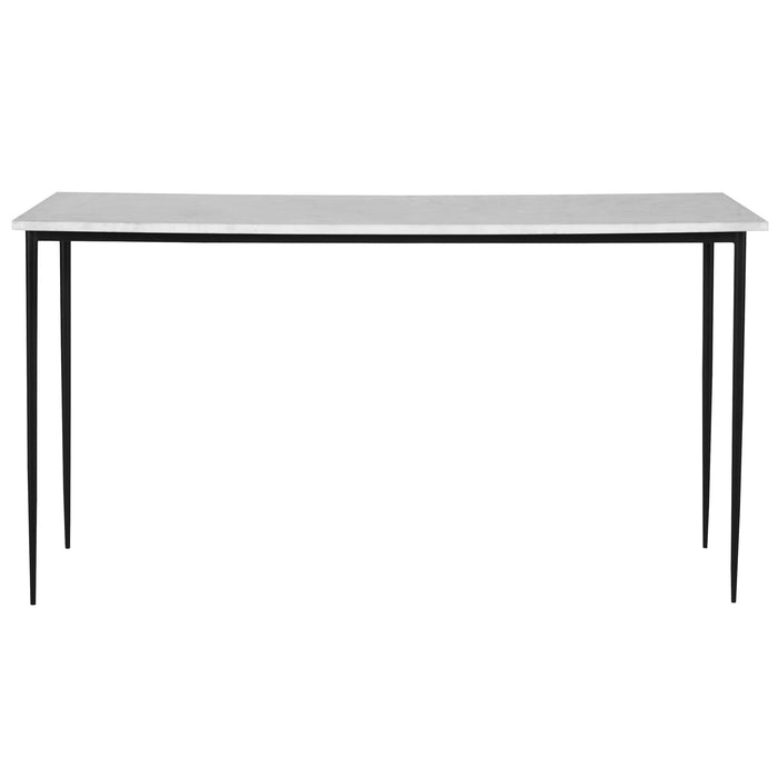 Nightfall - Marble Console Table - White