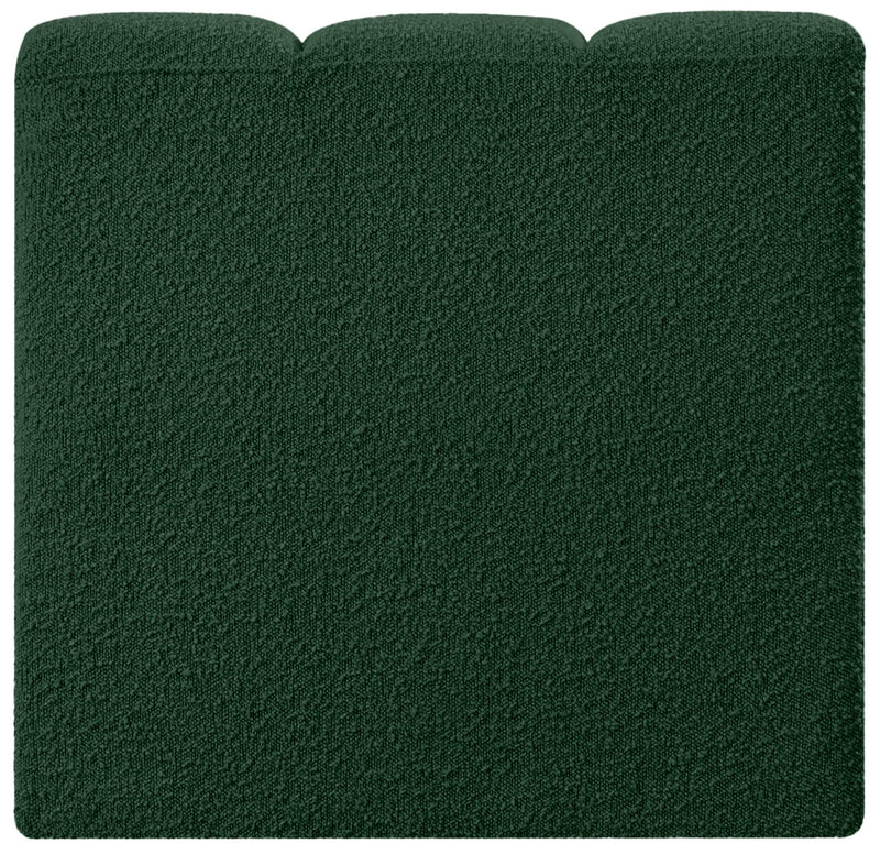 Arc - Boucle Fabric Straight Chair