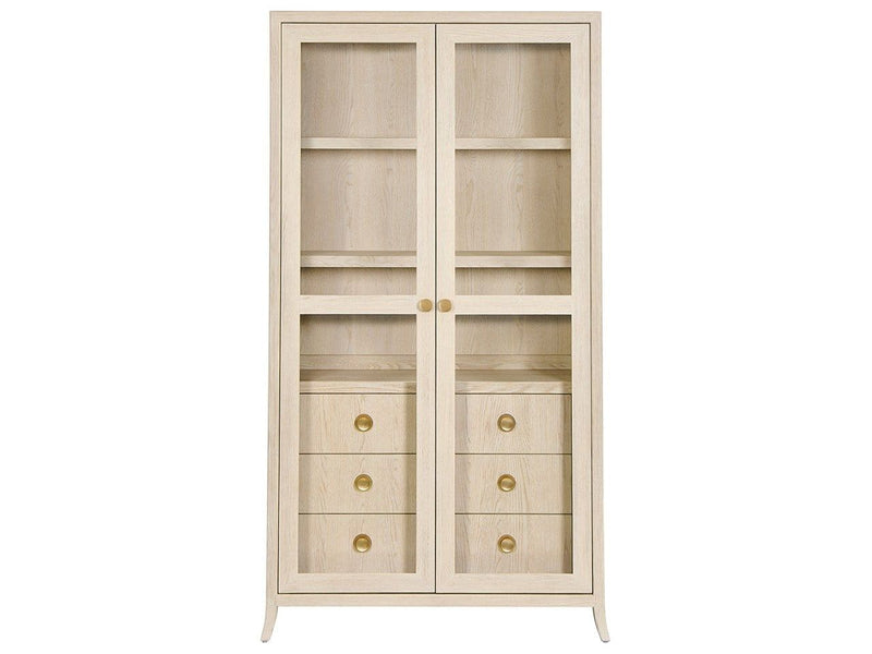 Velora - Display Cabinet - Light Brown