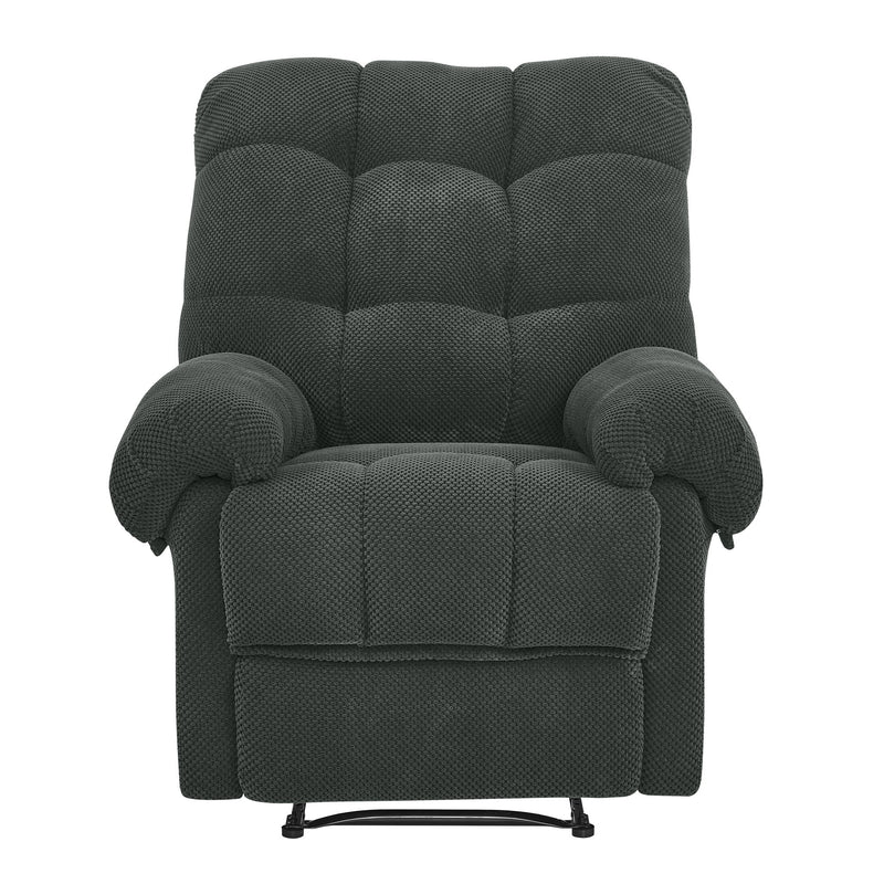 Manual Recliner, Padded Footrest