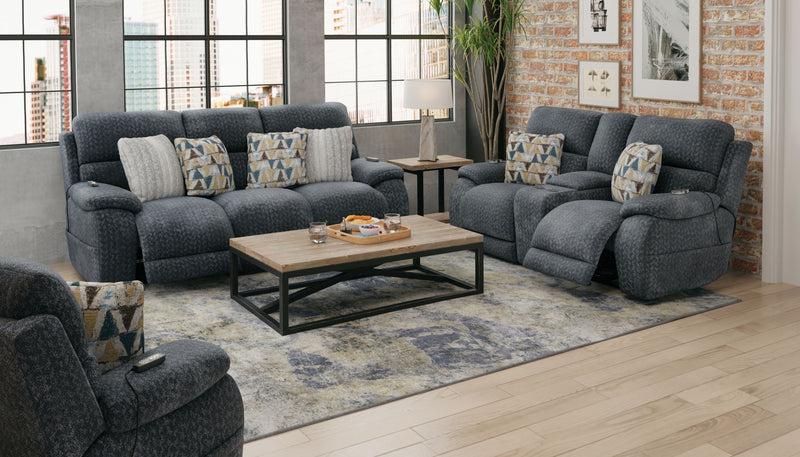 Joya - Power Headrest Power LayFlat Reclining Sofa With CR3 Heat/Massage/Lumbar/ZG