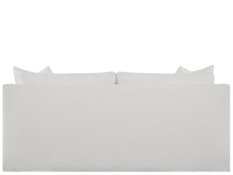 Augustine - Slipcover Apartment Sofa - White