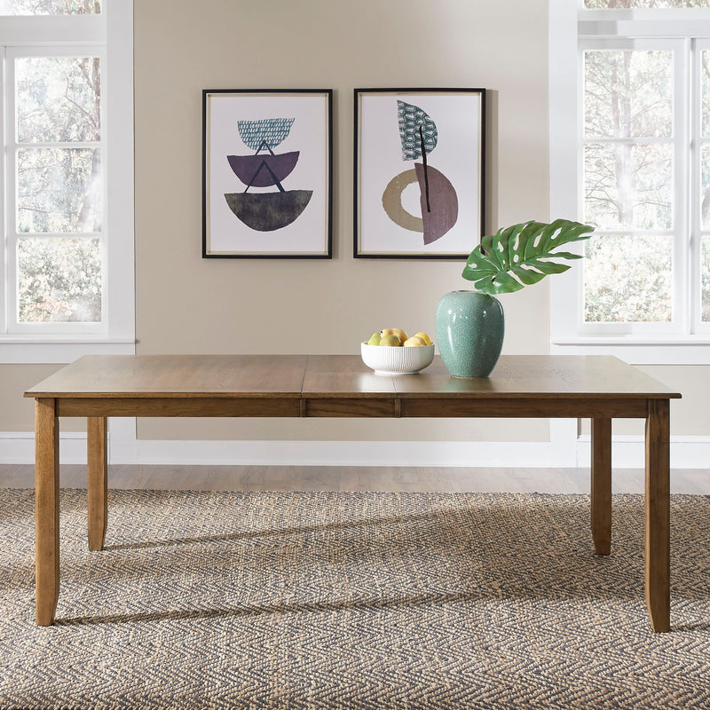 Santa Rosa - Rectangular Leg Table - Antique Honey