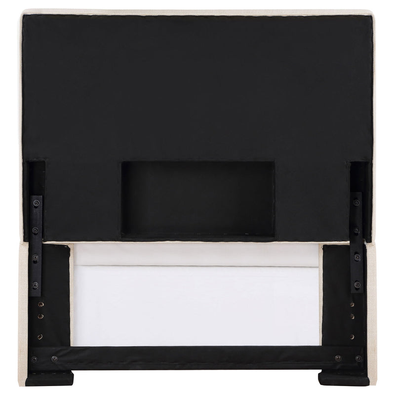 Simone - Twin Panel Headboard - Sand