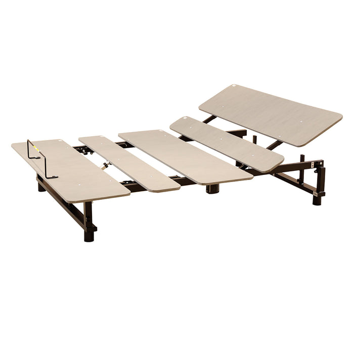 Electric Ergonomic Adjustable Bed Base With Wireless Remote, Quiet Motor, Independent Head And Foot Incline
