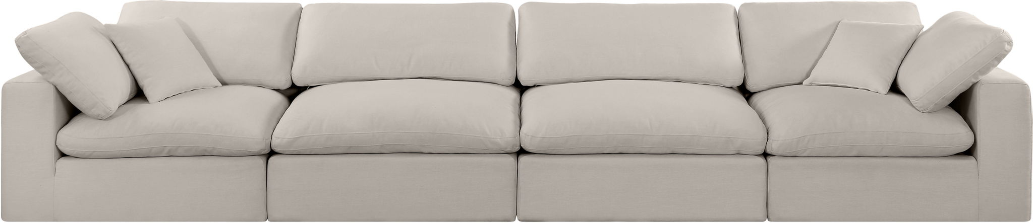 Comfy - Linen Modular Sofa 4 Seats