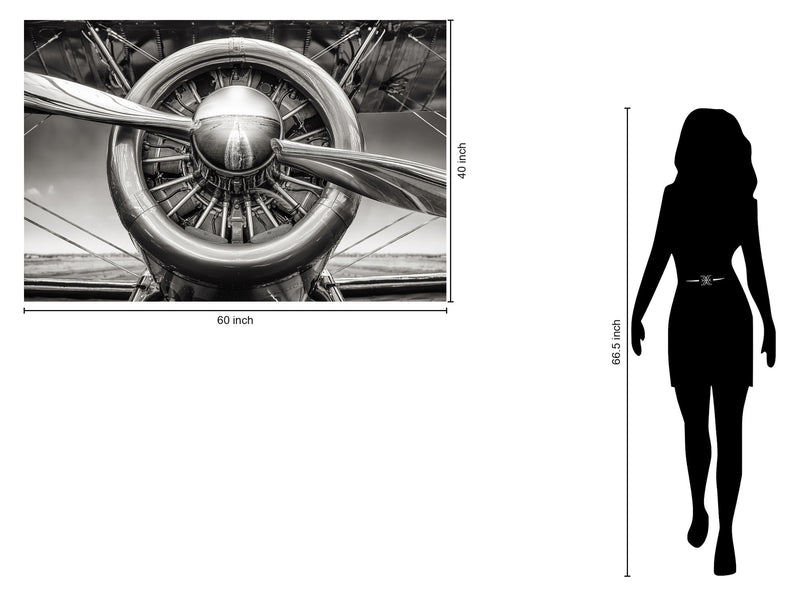 Tempered Glass With Foil - Propeller 2 - Dark Gray