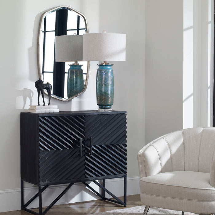 Zadie - Accent Cabinet - Ebony