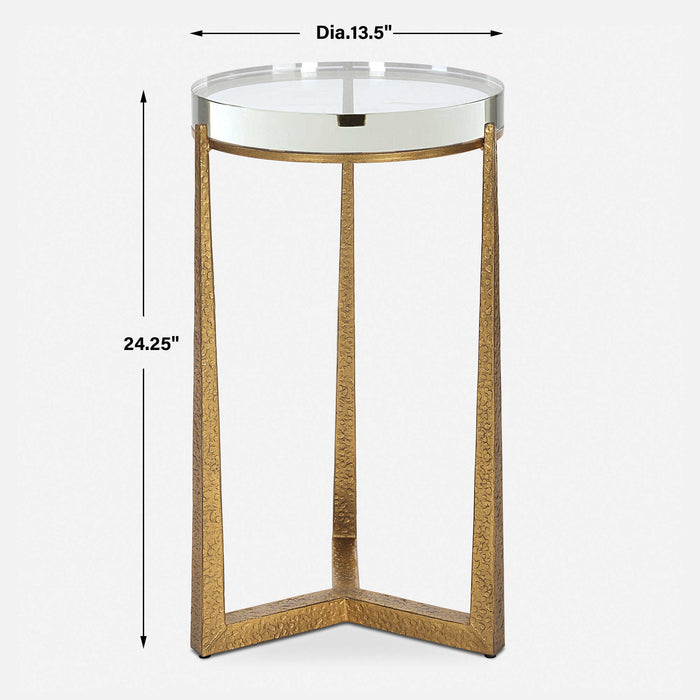 Midas - Accent Table - Antique Gold
