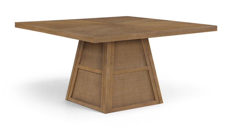 Fenwick - Cane Oak Veneer And Solid Wood Dining Table