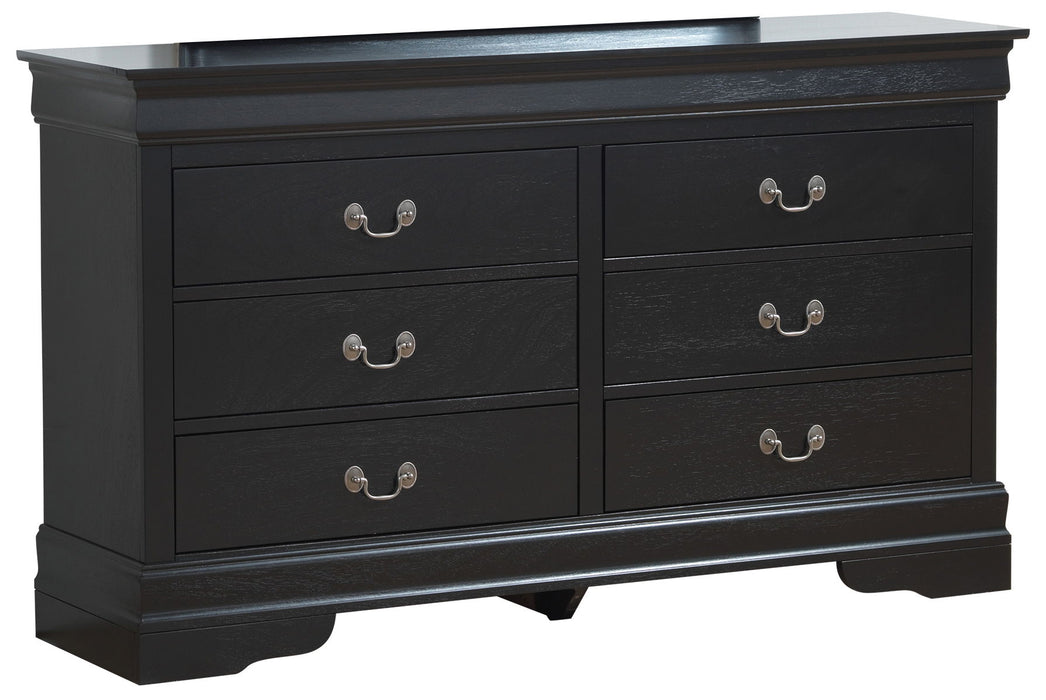 Louis Phillipe - Dresser - Black