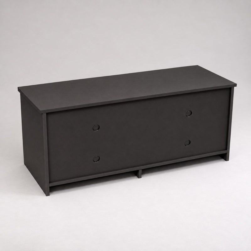 TV Stand For TVs Up To 50" With Open Shelves And Cable Management
