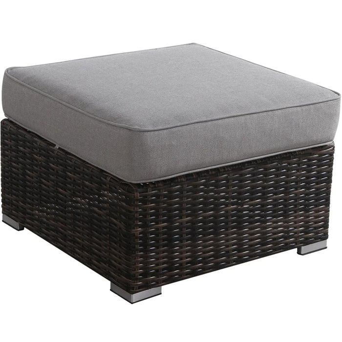 Stylish Outdoor Ottoman With Cushion For Comfort