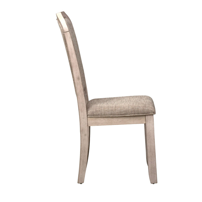 Willowrun - Upholstered Side Chair - Rustic White