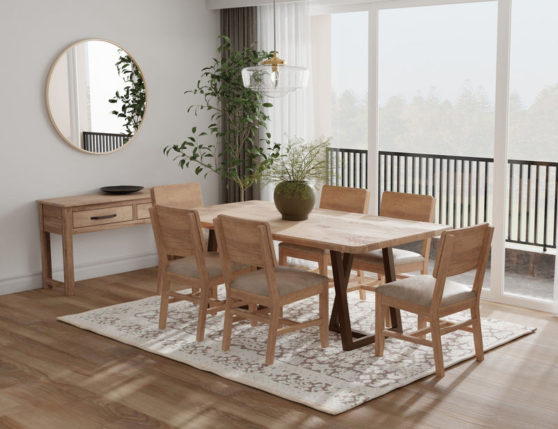 Natural Parota - Sofa Table - Brown Cappuccino