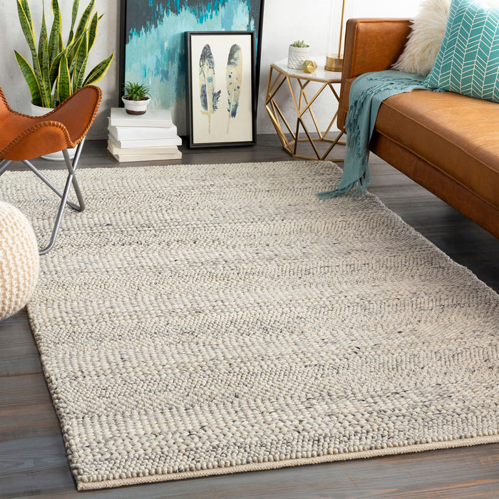 Clifton - Hand Woven 10 X 14 Rug - Gray