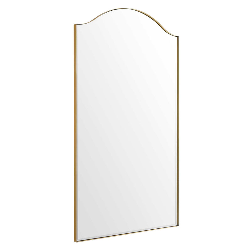 Mallorca - Arch Mirror - Brass