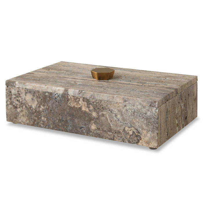 Griseus - Travertine Stone Box