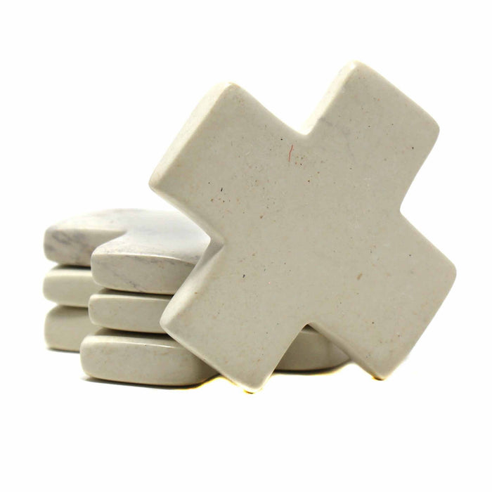 Hand Carved Soapstone Tic-tac-toe Game Set
