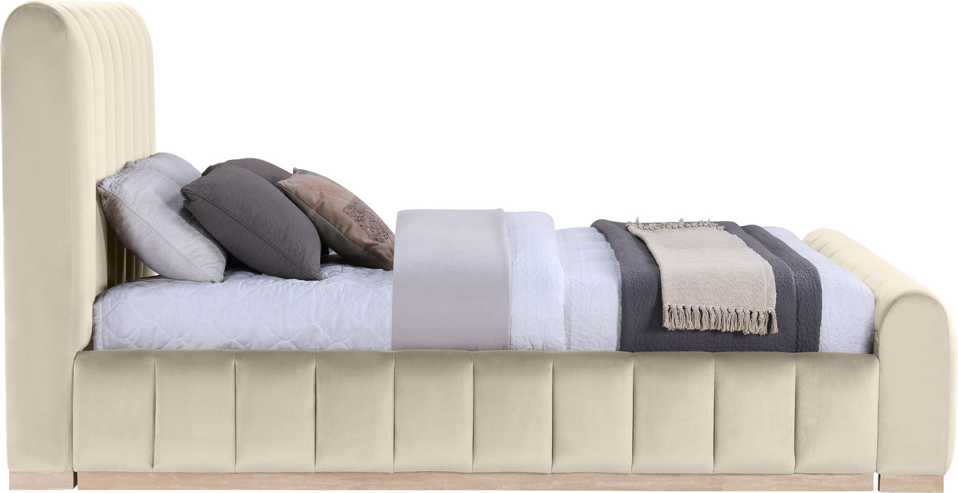 Amara - Velvet Bed