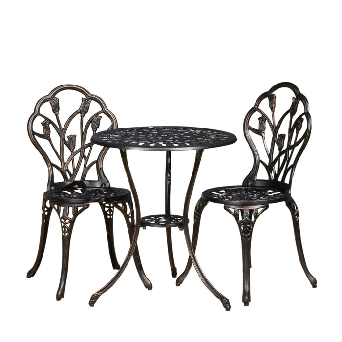 Nassau - Cast 3 Piece Bistro Set