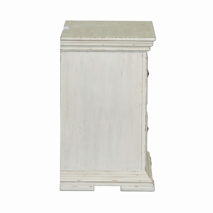 Big Valley - 2 Drawer Night Stand w/ Charging Station