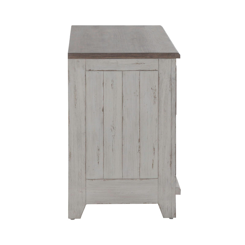 River Place - Curio Base - Riverstone White & Tobacco