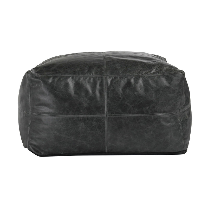 Kona - Leather Pouf