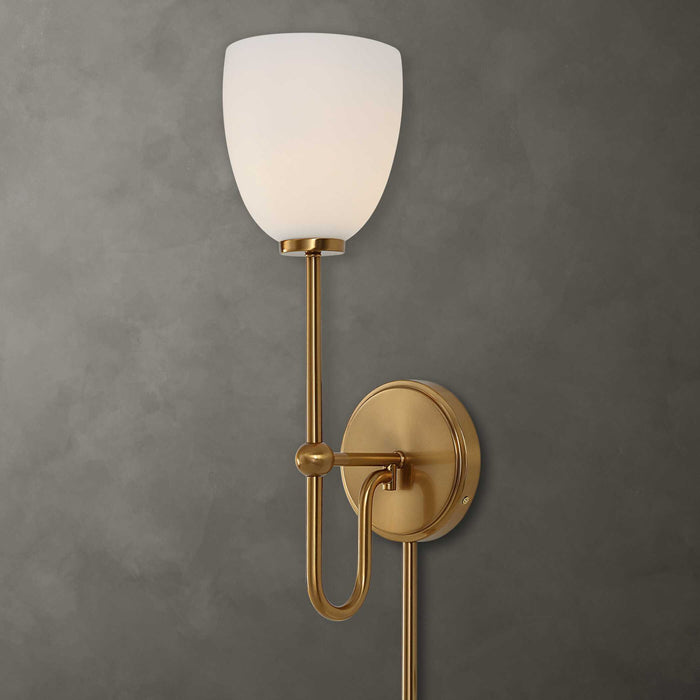 Trophy - 1 Light Sconce - Brass
