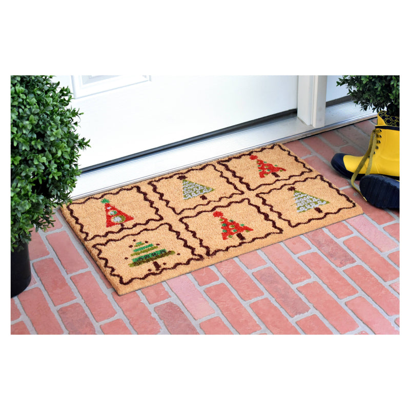 Christmas Trees Doormat