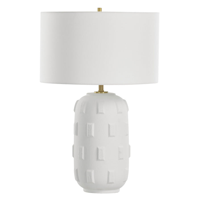 Emerie - Table Lamp - Textured White