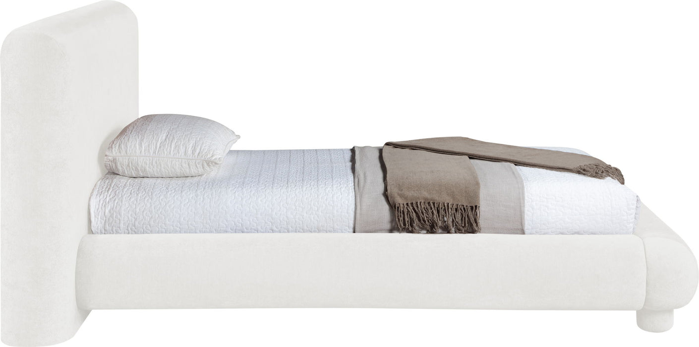 Blair - Chenille Upholstered Bed