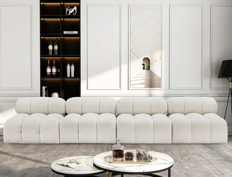 Ames - 4 Seat Modular Armless Sofa