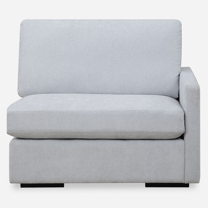 Refuge - Cloud Blue Right Arm Facing Sofa